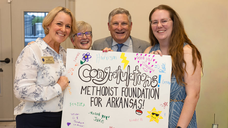 Methodist Foundation for Arkansas Northwest Arkansas office celebrating five years