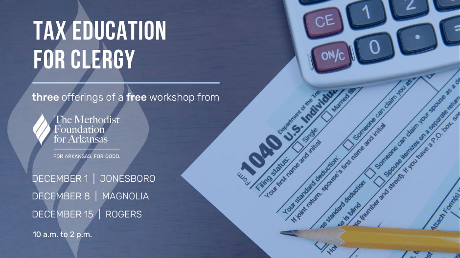 Tax Education for Clergy (Jonesboro)